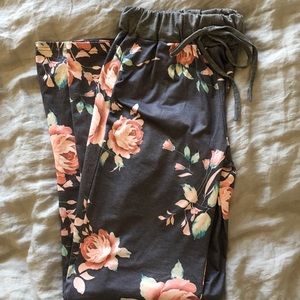 Beautiful floral lounge pants